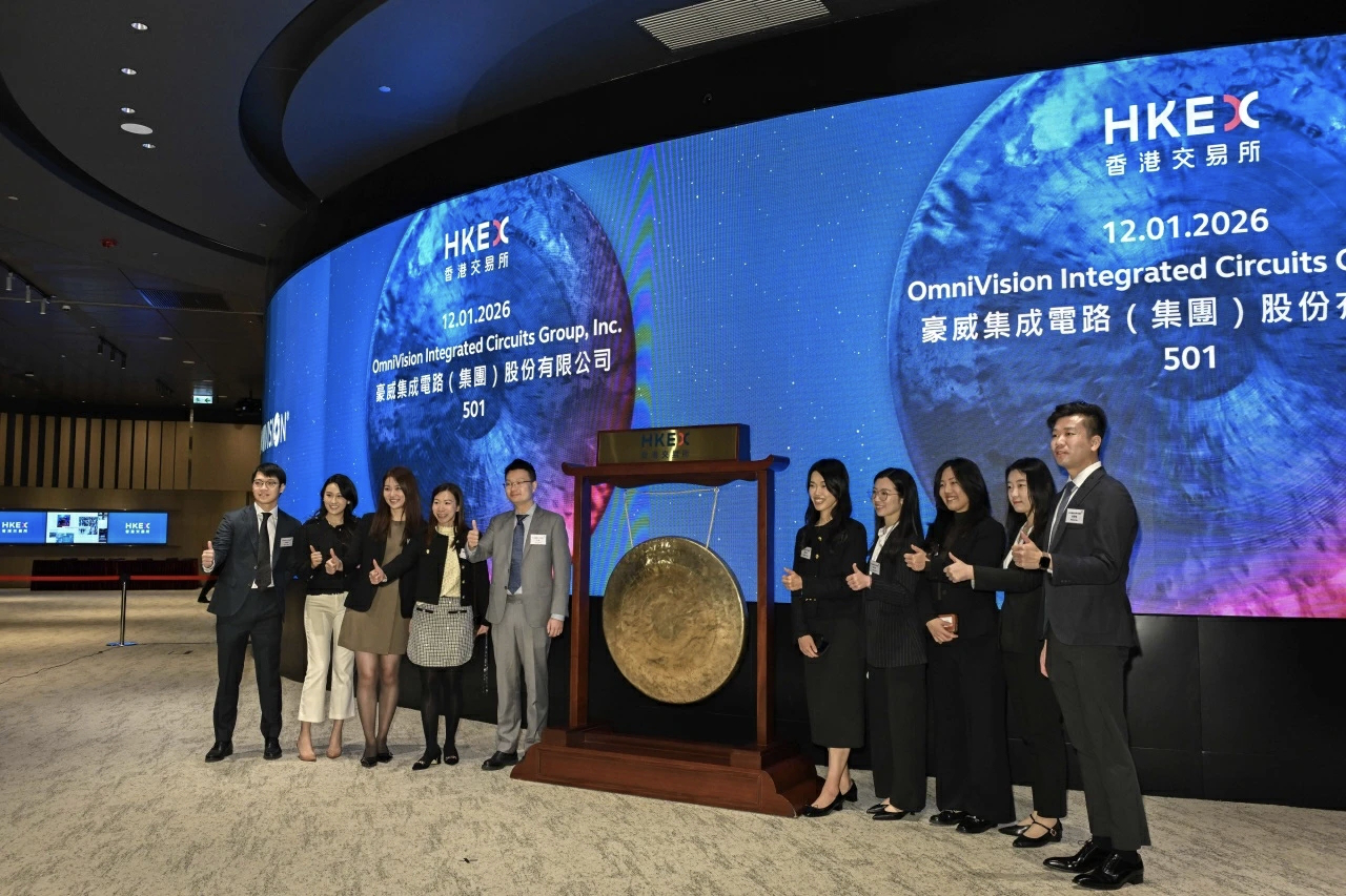 【新股最前線】豪威上市高開3% 每手賺320元