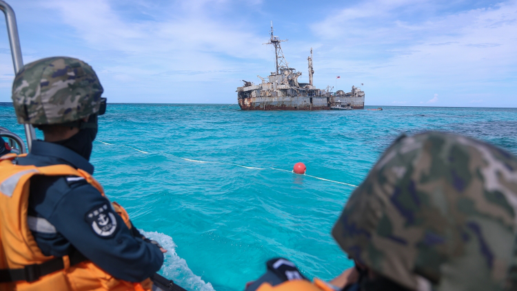 中國駐菲律賓使館回應菲國家海事委員會相關聲明：謊言重複千次也無法成真
