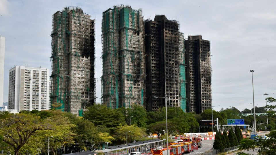 宏福苑大火 | 71名傷者先後康復出院 餘下8名傷者均情況穩定