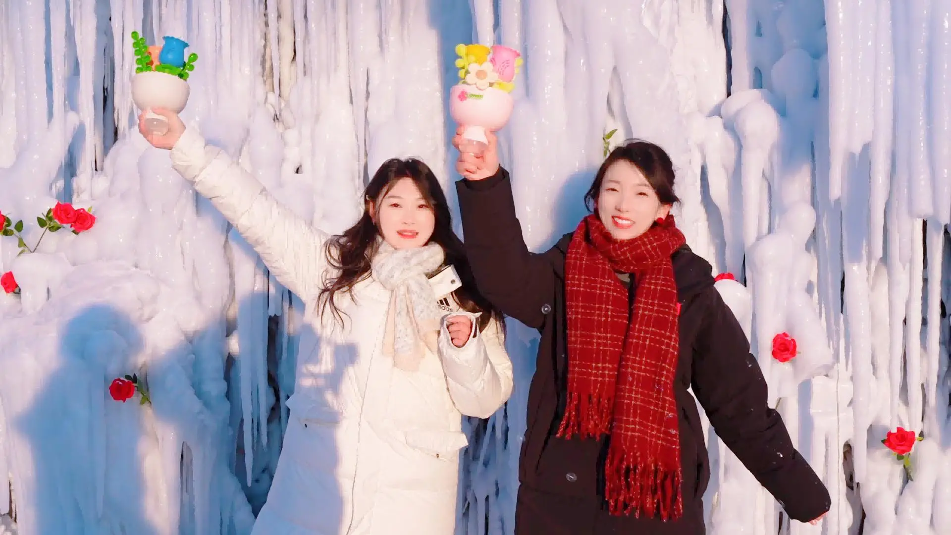 黑龍江寶清：廢棄秸稈變身「冰雪秘境」