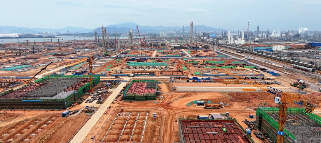 中海殼牌惠州三期項目進度將過半