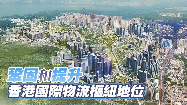 港府多措推動物流邁向智慧綠色現代 洪水橋/廈村打造現代物流圈