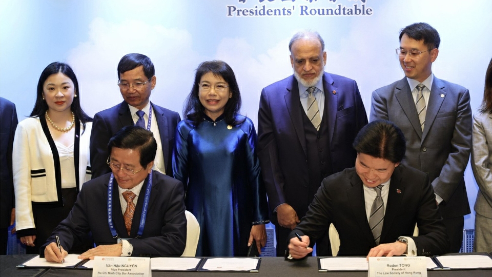 香港律師會與胡志明市律師協會及墨西哥全國企業律師協會 簽訂諒解備忘錄