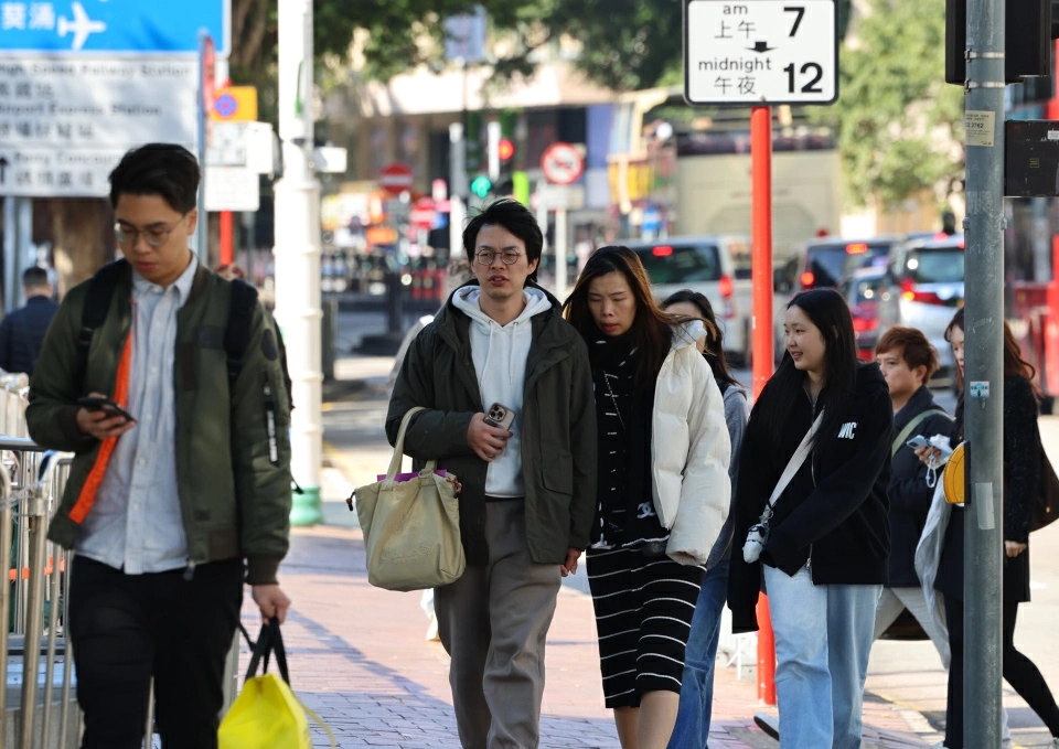 天文台：今日最高23度 明日「大寒」晚上顯著降溫