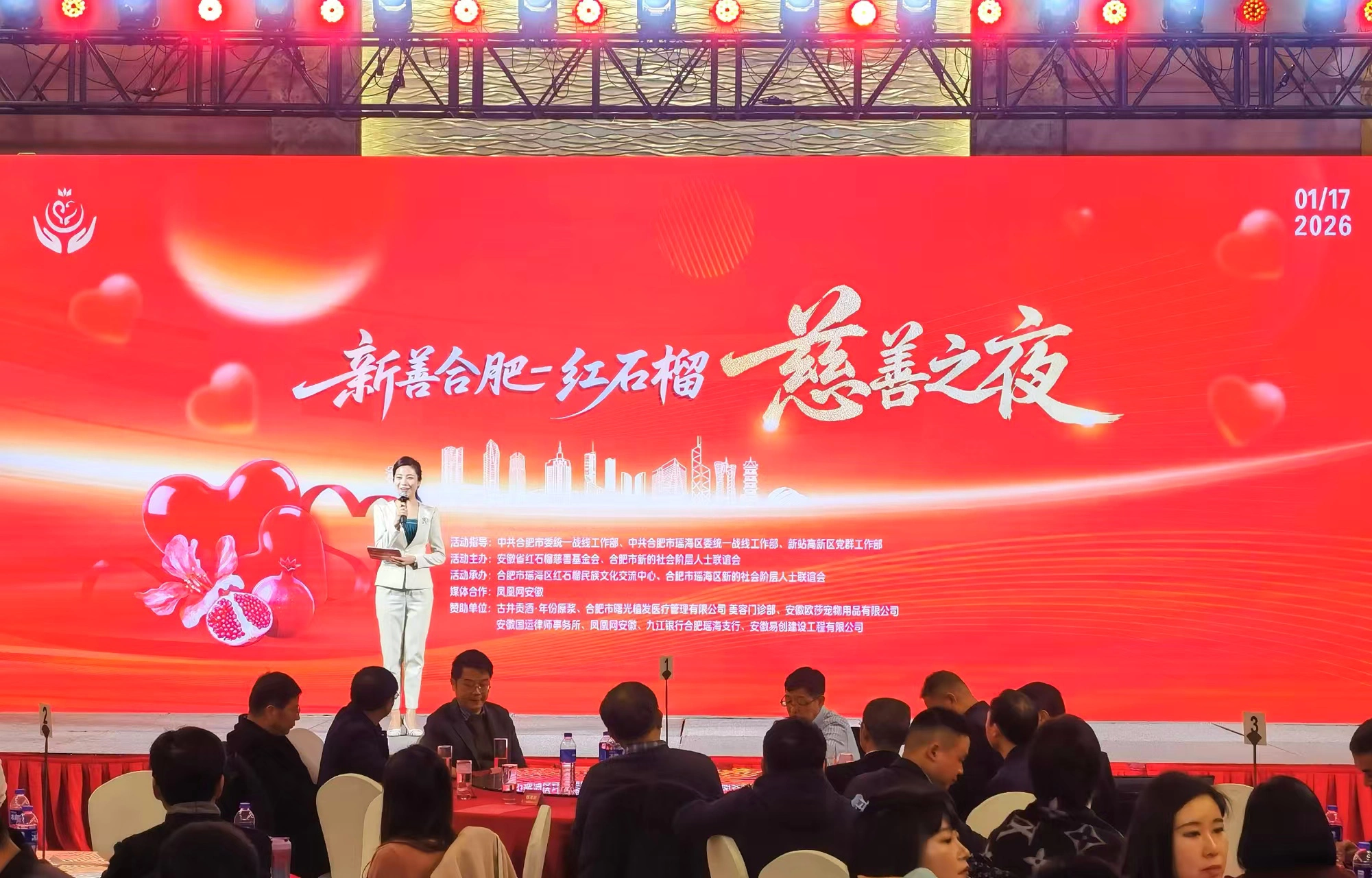 「新善合肥——紅石榴慈善之夜」活動圓滿舉辦