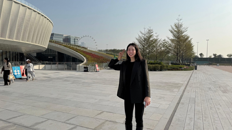 江旻憓獲邀到深圳前海參觀 以行動探索合作機會