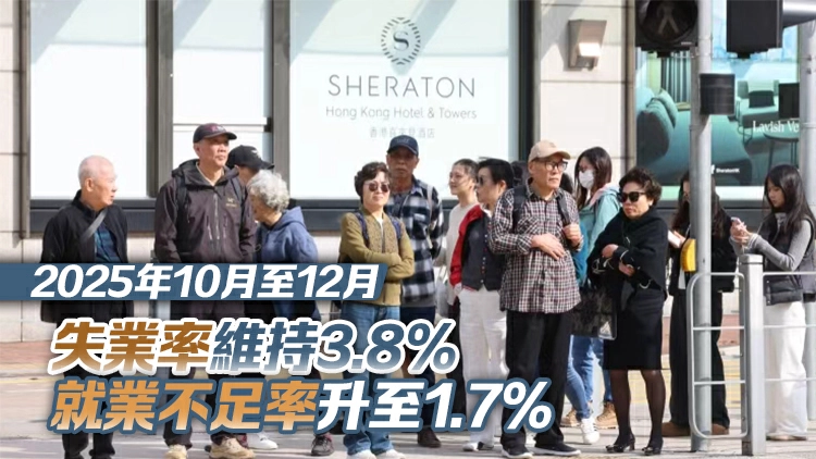 最新勞動人口統計數字公布