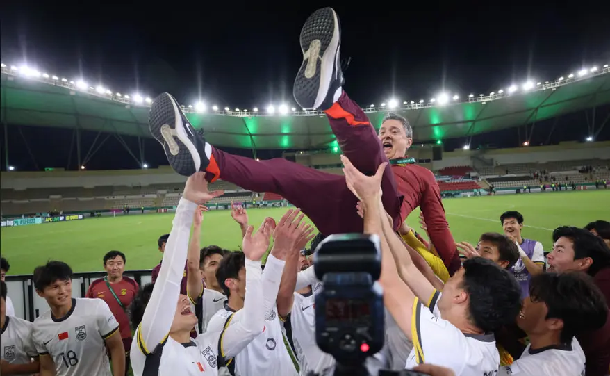 U23國足主帅安東尼奧：改變了戰術，控制了比賽 