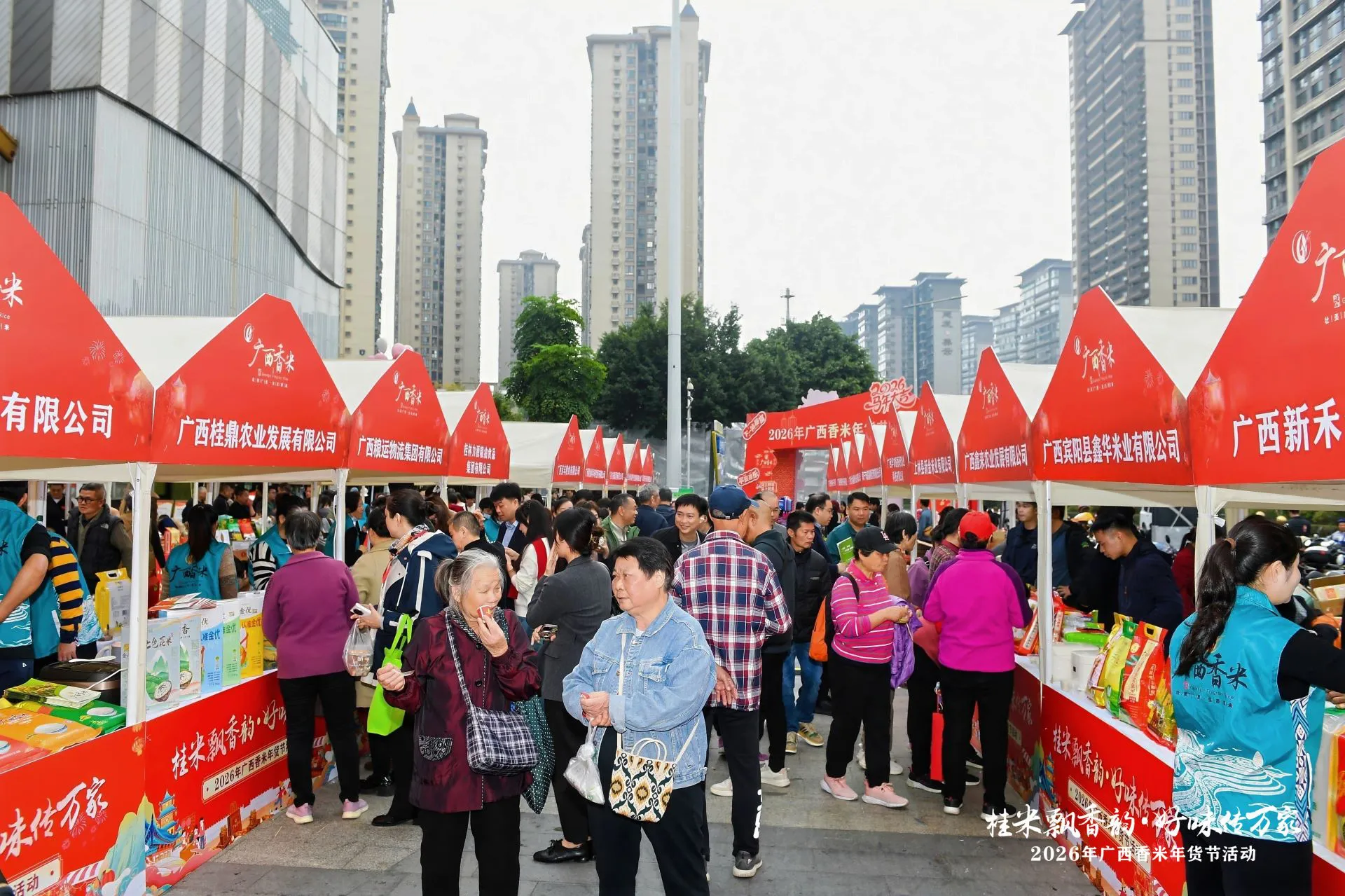 廣西香米年貨節南寧開幕 力推「桂米香韻」走進千家萬戶