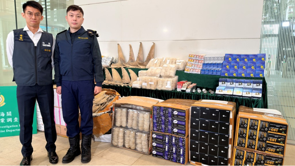 海關偵破2宗海路走私案 檢值藥劑製品等2900萬走私貨物