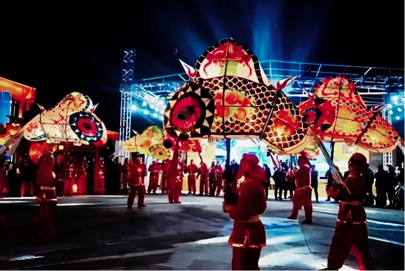 非遺燈舞齊亮 皖蕪湖打造沉浸式年味之旅