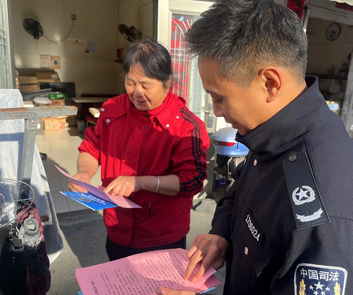 皖黟縣柯村鎮：法治護航迎新春