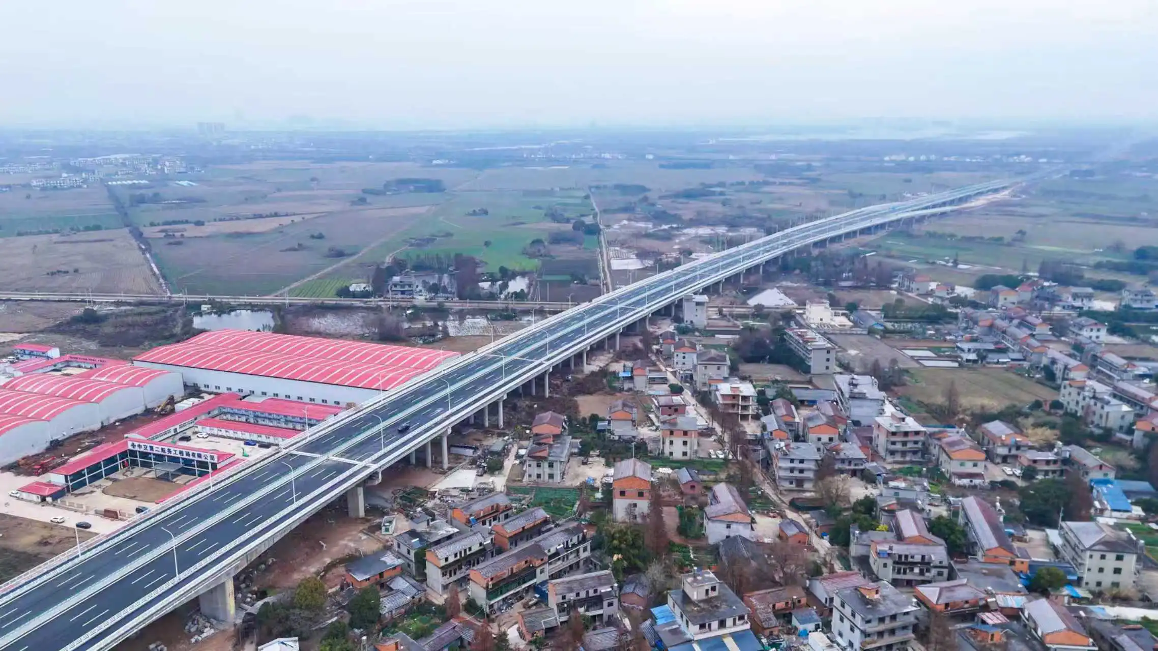 在漢央企匠心築橋 新南大道煥新區域交通格局