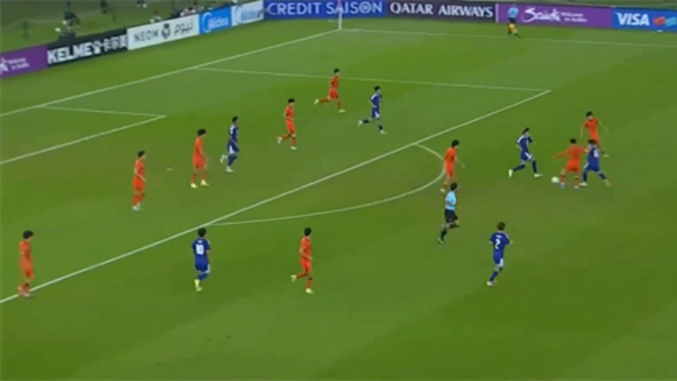 U23亞洲盃決賽開始 國足20分鐘連丟兩球