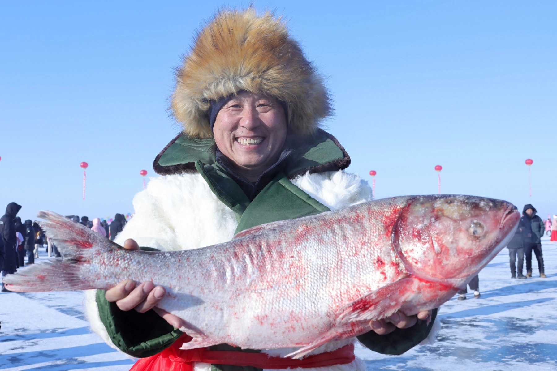 黑龍江省海倫市第三屆冬捕季燃情啟幕