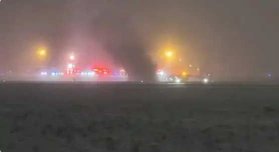 一架私人商務飛機在美國緬因州墜毀