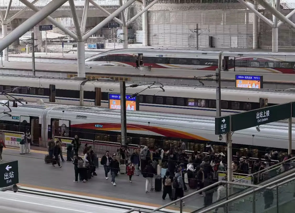 廣深港高鐵開行密度與停站頻次全國居首香港西九龍站通達站點增至110個