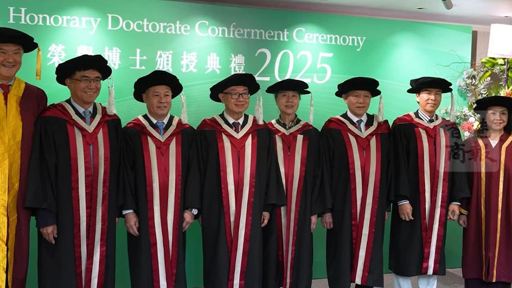 有片｜霍震寰、李寧、甄子丹、王安憶等六位傑出人士獲授嶺南大學榮譽博士學位