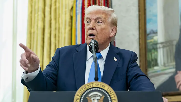 特朗普稱提高對韓國多種商品關稅稅率至25%