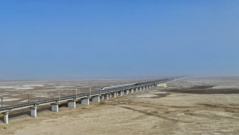 好消息!庫爾勒至若羌首趟城際列車開行!