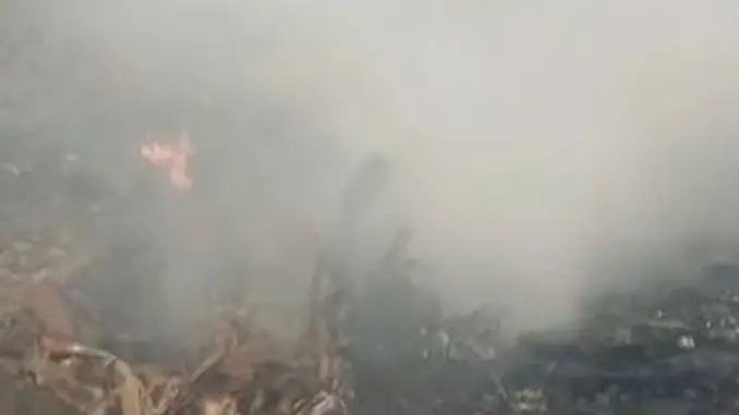 突發！印度一飛機在馬哈拉施特拉邦墜毀