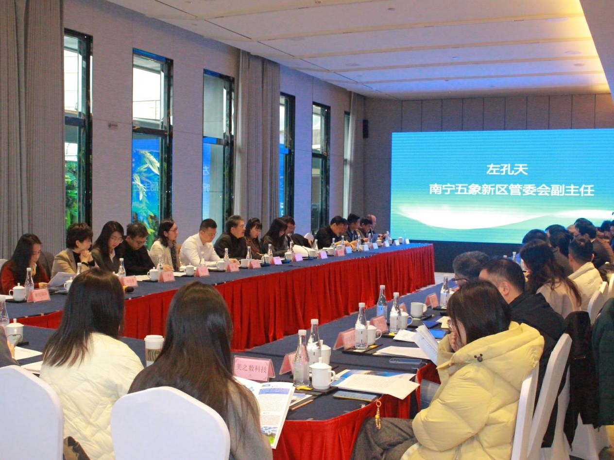 五象新區舉辦人工智能+跨境產業發展懇談會  深化長三角產業協同