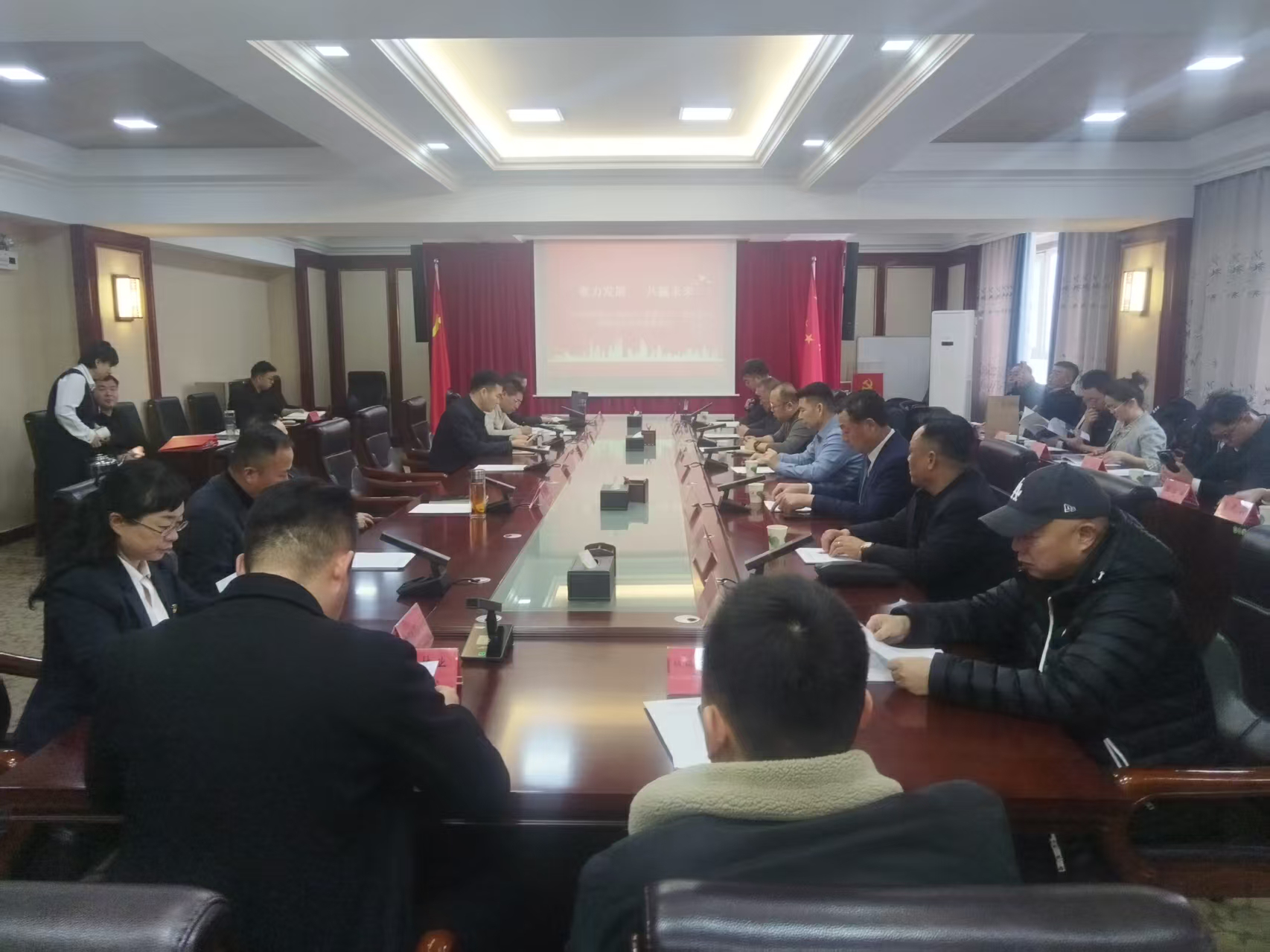 新疆河南工商企業聯合會受邀參加兵團第十二師一〇四團 「招商之冬」 項目推介會