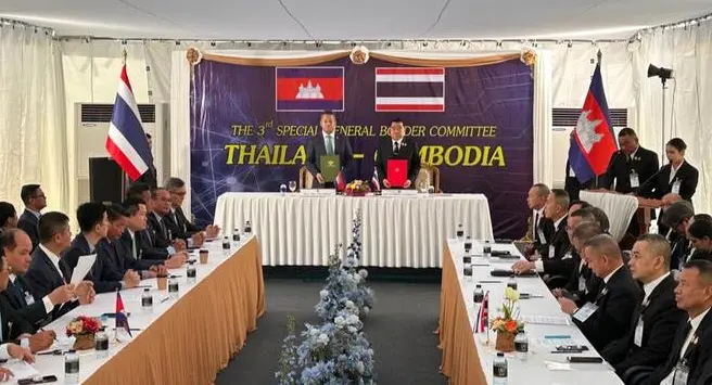 泰國第一軍區：泰柬暫緩簽署涉地區問題諒解備忘錄