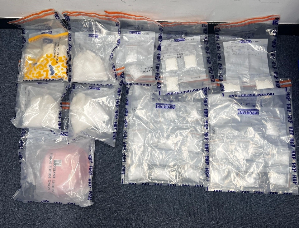 警方落馬洲反毒品行動 拘一男檢270萬元冰毒