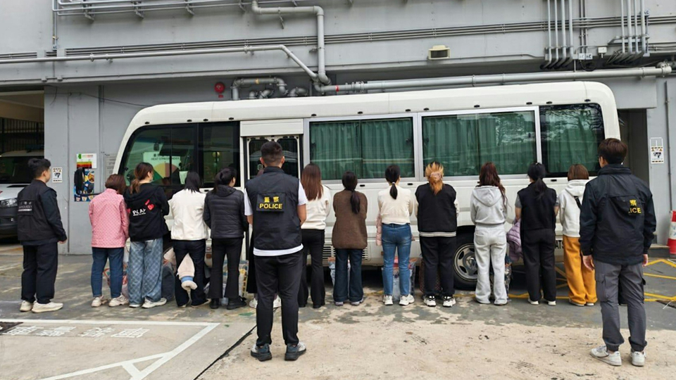 警方紅磡及九龍城打擊非法逗留及黑工 拘捕16人