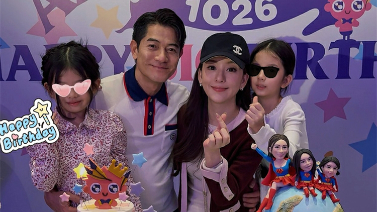 郭富城兩女兒大秀舞蹈 網友贊完美遺傳舞王基因