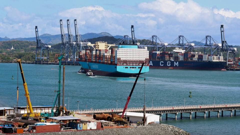 裁定長和合同違憲 巴拿馬宣布運河兩港口暫由馬士基集團接手