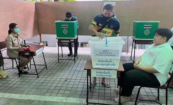 泰國舉行國會下議院選舉提前投票