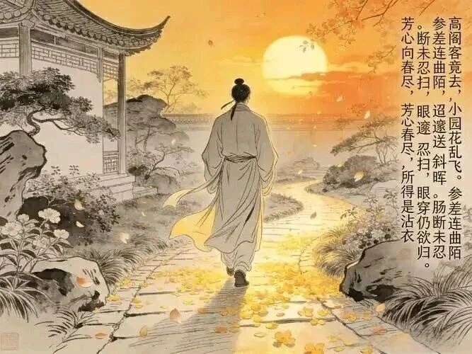 【樹成·心耕錄】他用「無奈」鋪就一條通幽詩徑