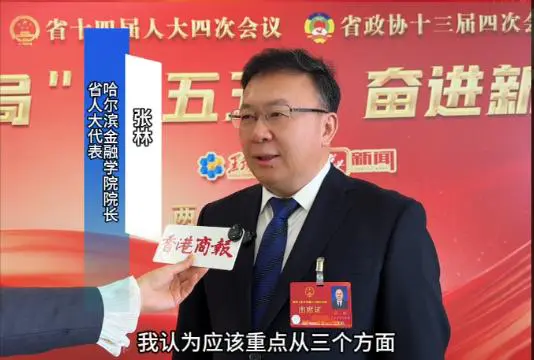 【黑龍江兩會】有片｜張林代表：借力大灣區「東風」 金融「三策」賦能龍江產業升級