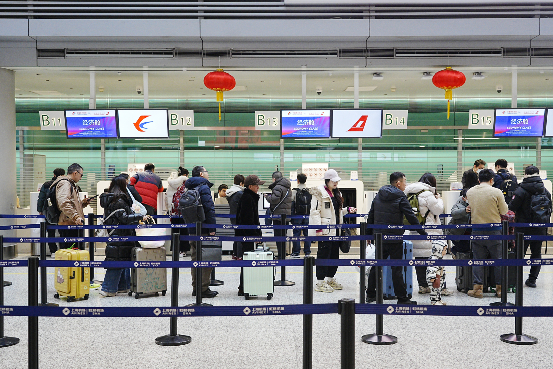 　2026年春運首日，東航運輸旅客超42萬人次