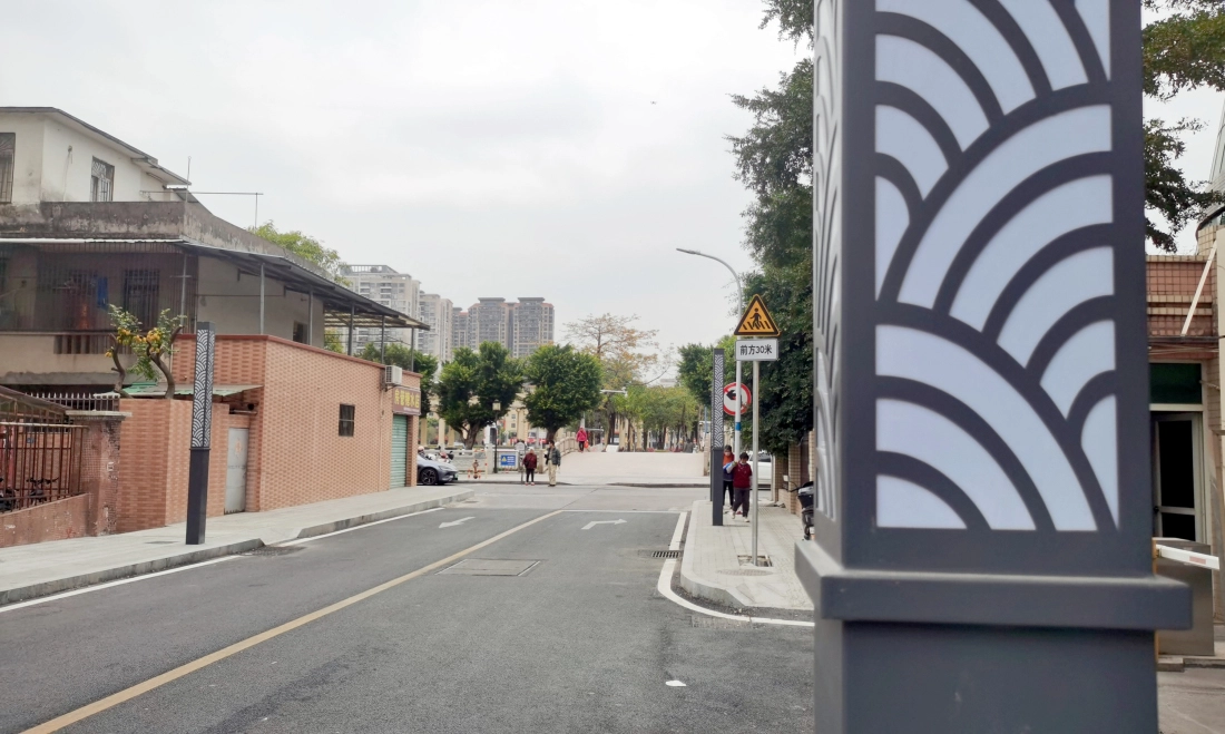 博羅古城橫湖裏道路建成通車