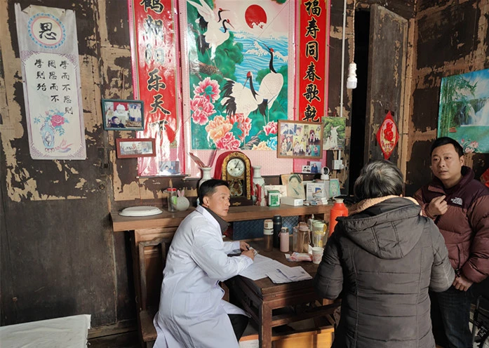 皖黟縣殘聯：上戶服務暖民心 政策幫扶零距離?