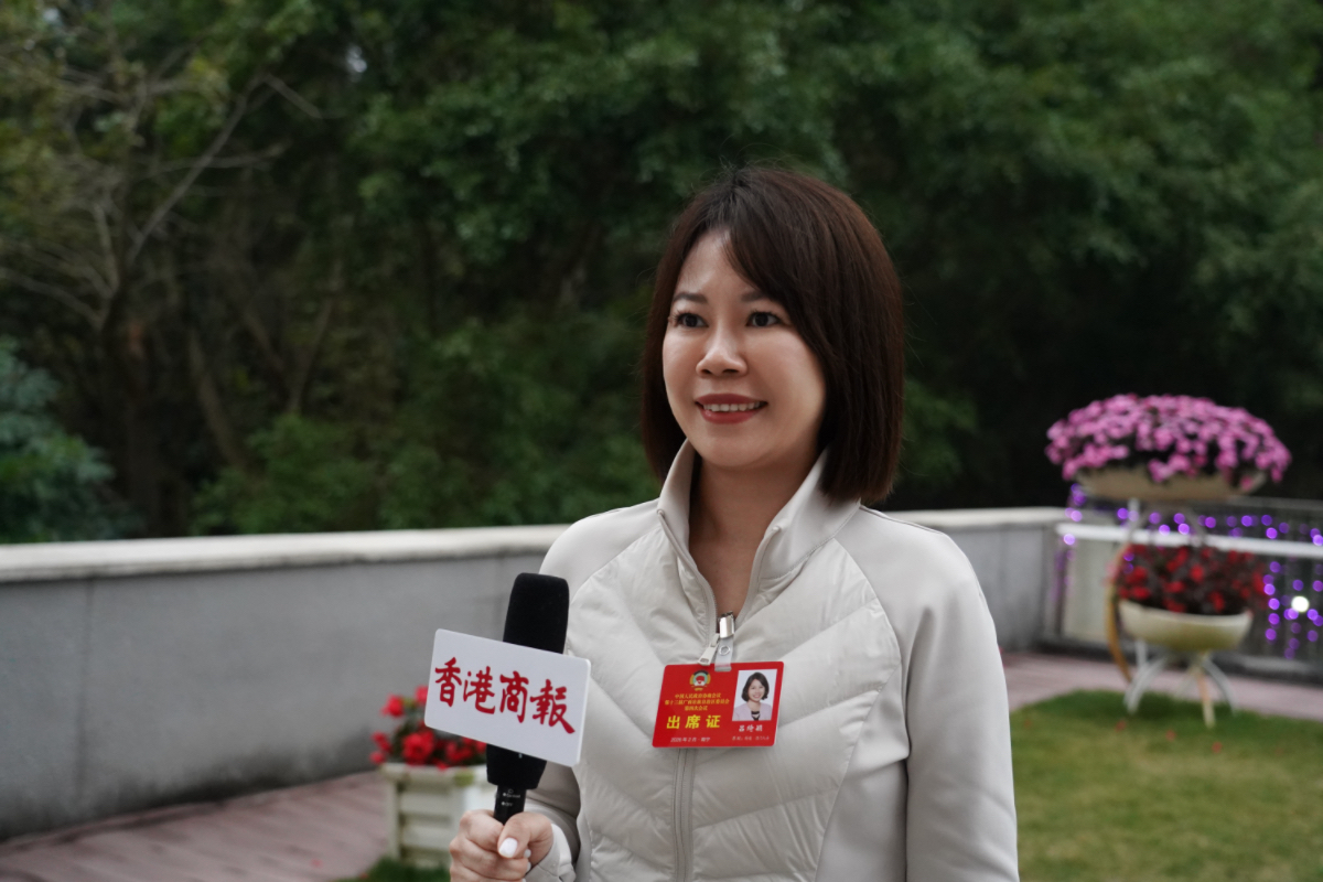 【港澳委員建言廣西發展】呂綺穎：借桂澳兩地優勢助力打造人工智能高地