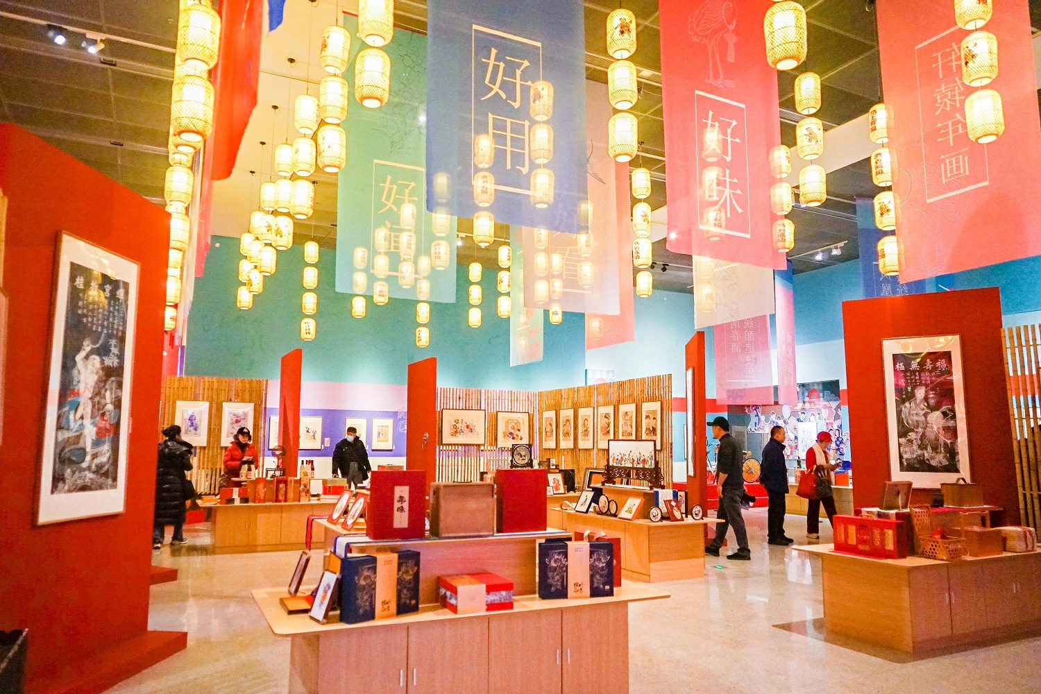 年俗新韻耀北京 四川綿竹年畫精品在中國非物質文化遺產館開展