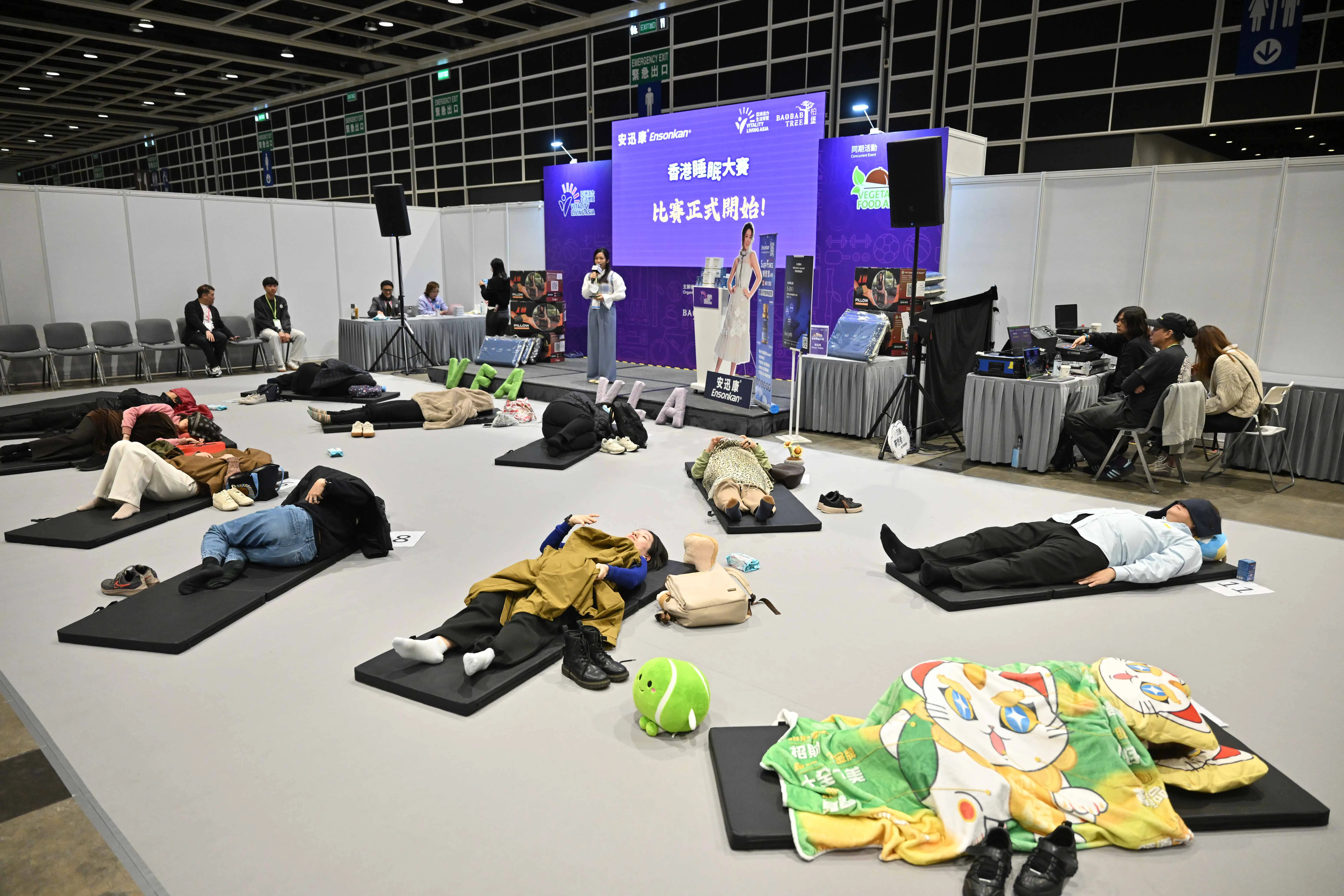 港首辦 「睡眠大賽」喚起關注睡眠健康