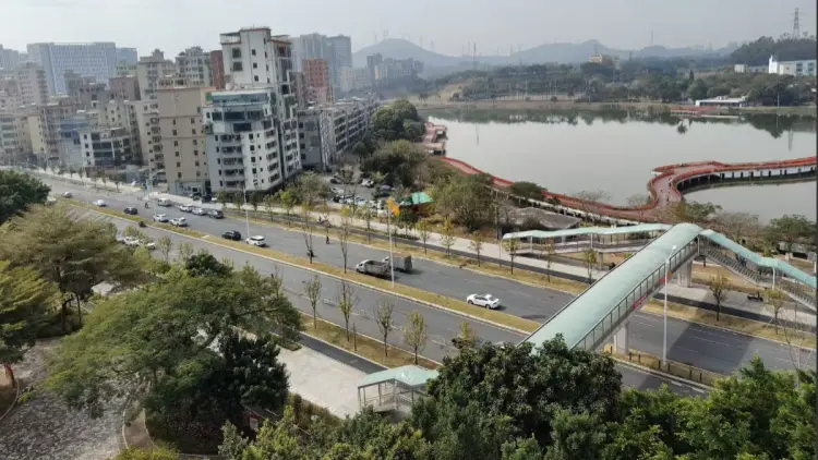 深圳光明區通興路（石圍段）正式通車