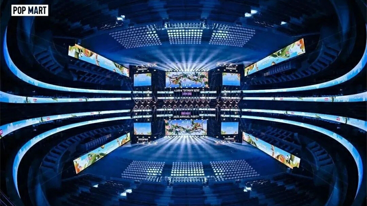 沈騰、李誕、五條人都來了！泡泡瑪特2026年年會變身「星」光之夜