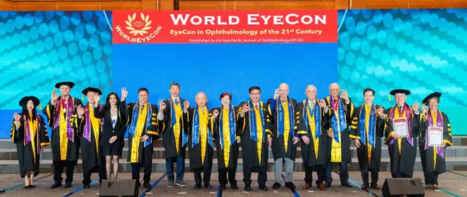「全球眼科領袖榜」（World EyeCon）頒獎盛典於香港隆重舉行