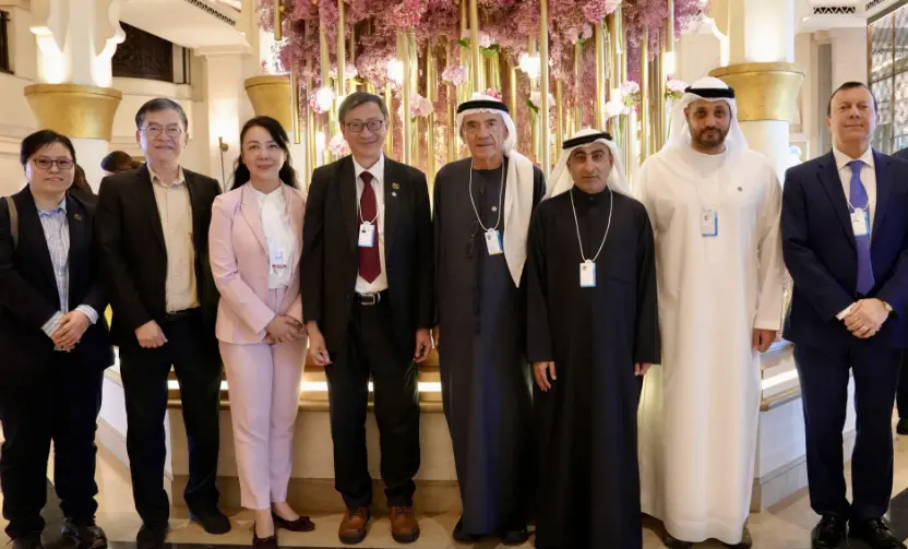 香港教育大學代表團訪阿聯酋 深化高校合作拓展多元交流