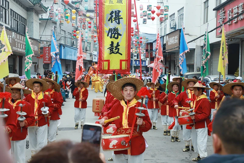 有片|安徽休寧：五城大集年味濃