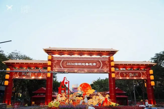 深圳迎春花市搶先看！羅湖益田假日廣場假日花花好市「火」出圈