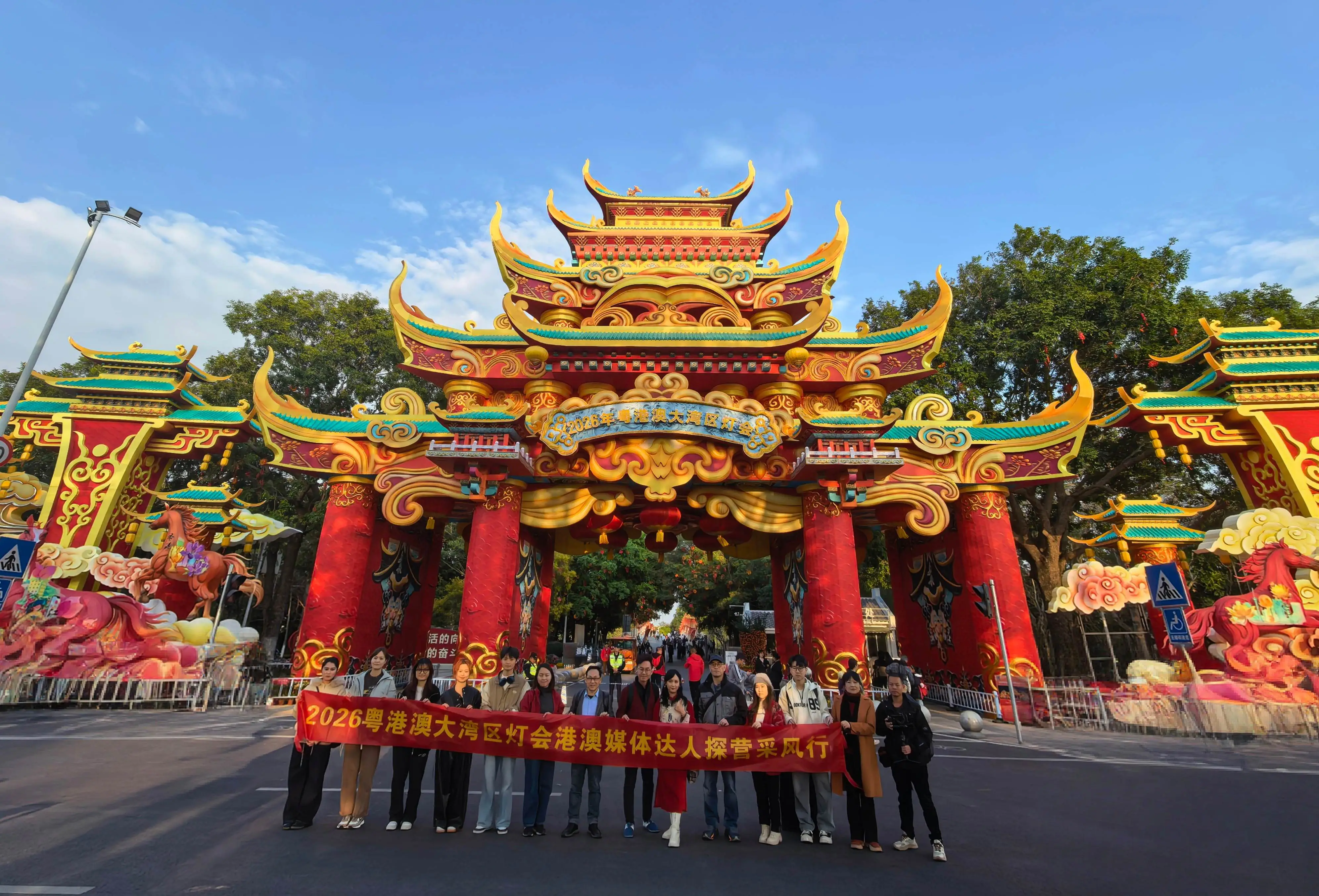 港澳媒體達人組團探營 灣區燈會亮點搶先看