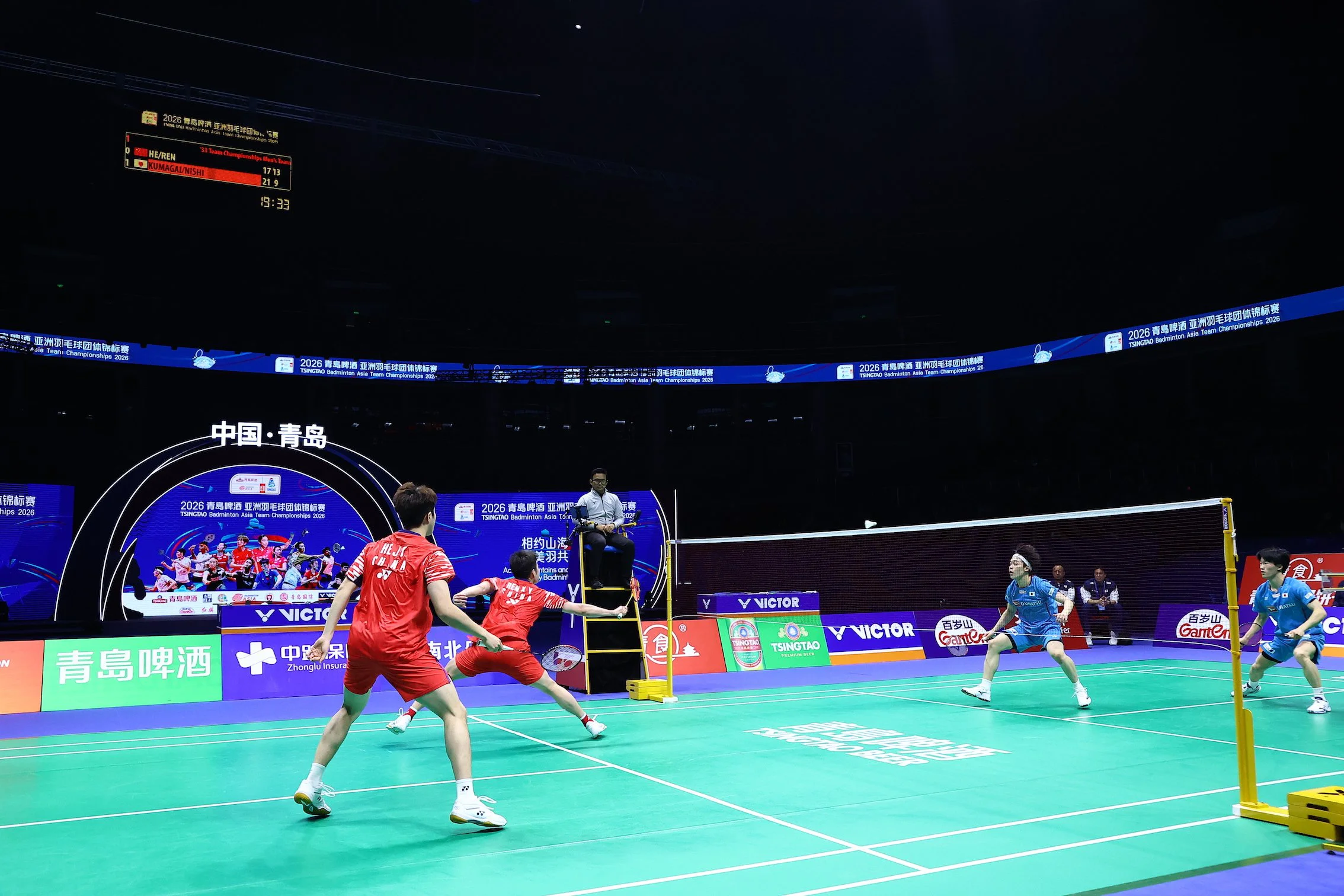 2026年亞團賽：中國男女隊雙雙摘銀