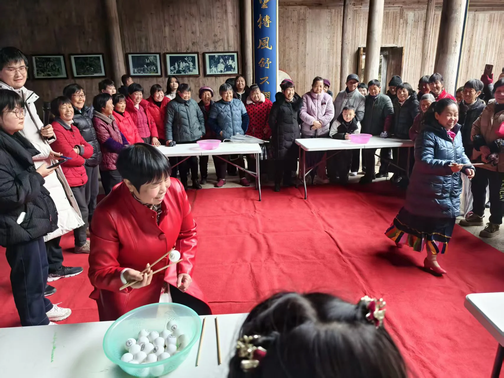 皖黟縣：巾幗聚力暖新春 結對共建促振興